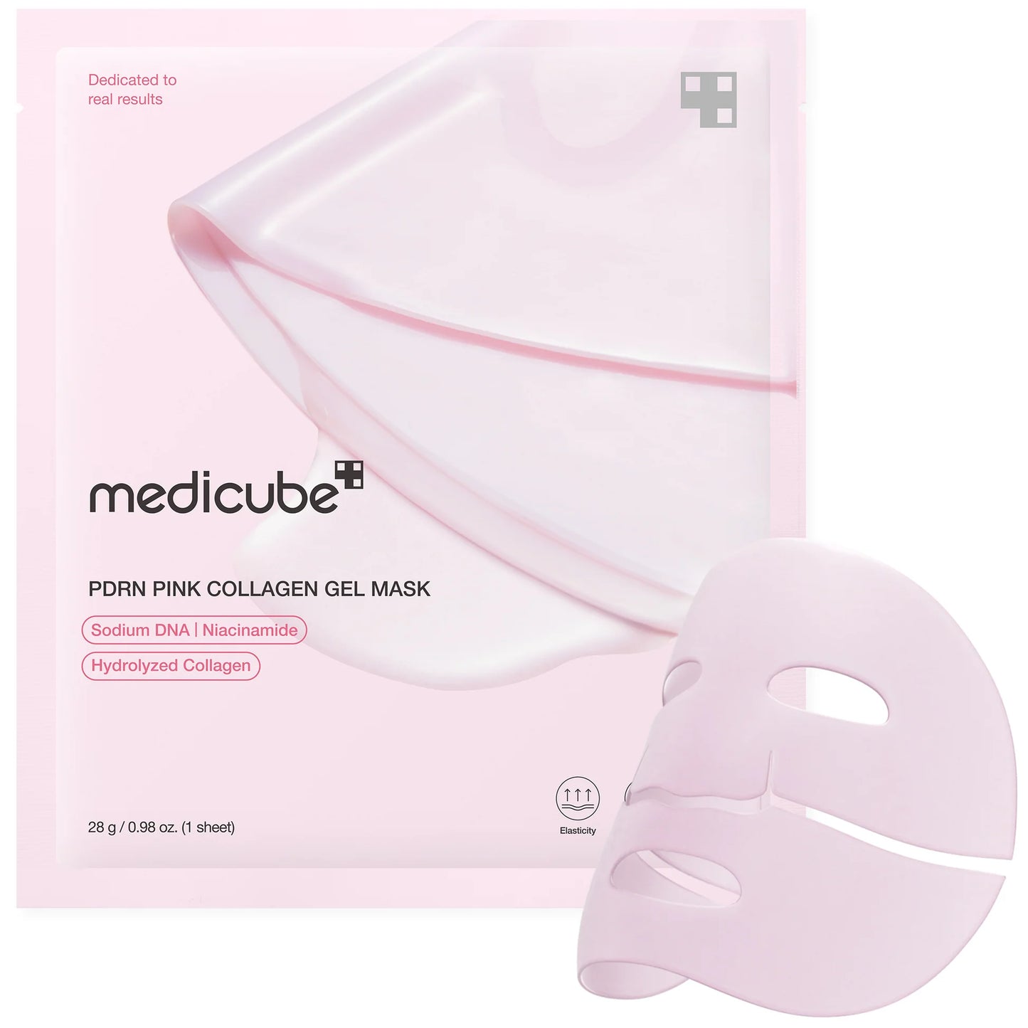 MEDICUBE PDRN PINK COLLAGEN GEL MASK SET 28 G x 4