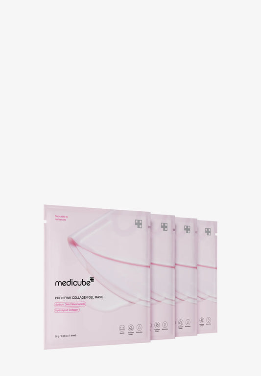 MEDICUBE PDRN PINK COLLAGEN GEL MASK SET 28 G x 4