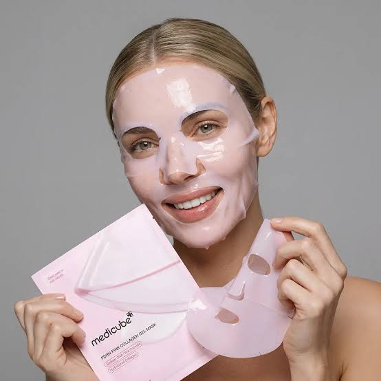 MEDICUBE PDRN PINK COLLAGEN GEL MASK SET 28 G x 4
